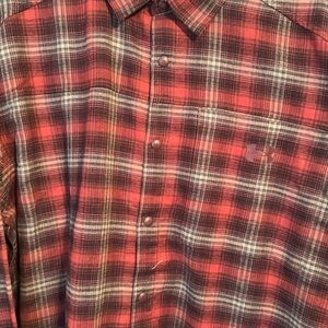 UNDER ARMOUR MENS FLANNEL SHIRT